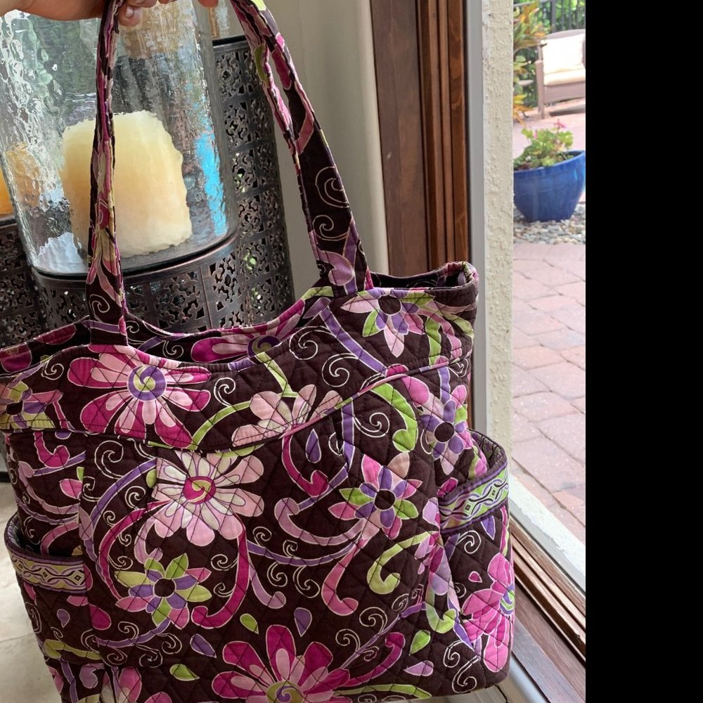 PURPLE BUNCH Vera Bradley Bag